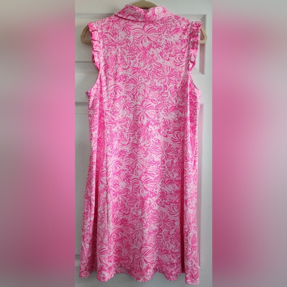 Lilly Pulitzer Luxletic Silvia DRESS • UPF 50+ • Pockets w/Zippers • XL - Picture 2 of 7